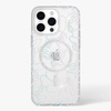 image:imagekate spade new york iPhone 15 Pro Max Case  Multi Floral Black and White  Compatible with MagSafe  Lightweight Designer Case for iPhone 15 Pro Max wAntiScratch Coating amp Multi Floral Black DesignModern Floral Silver