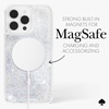 image:imagekate spade new york iPhone 15 Pro Max Case  Multi Floral Black and White  Compatible with MagSafe  Lightweight Designer Case for iPhone 15 Pro Max wAntiScratch Coating amp Multi Floral Black DesignLiquid Glitter Iridescent