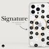 image:imagekate spade new york iPhone 15 Pro Max Case  Multi Floral Black and White  Compatible with MagSafe  Lightweight Designer Case for iPhone 15 Pro Max wAntiScratch Coating amp Multi Floral Black DesignDaisy Chain
