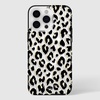 image:imagekate spade new york iPhone 15 Pro Max Case Compatible with MagSafe Phone Cover  Chunky Glitter IridescentCity Leopard Black