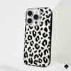 image:imagekate spade new york iPhone 15 Pro Max Case Compatible with MagSafe Phone Cover  Chunky Glitter IridescentCity Leopard Black