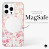 image:imagekate spade new york iPhone 15 Pro Max Case Compatible with MagSafe Phone Cover  Chunky Glitter IridescentFlowerbed Pink Ombre