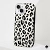 image:imagekate spade new york iPhone 151413 Case  Chunky Glitter Iridescent  Compatible wMagSafe Lightweight Designer Case for iPhone 151413 wAntiScratch Coating amp Chunky Glitter Iridescent DesignCity Leopard Black
