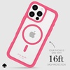 image:imagekate spade new york iPhone 16 Pro Case  Cherry Dot Gems  Compatible with MagSafe  Lightweight Designer Case for iPhone 16 Pro with AntiScratch Coating and Cherry Dot DesignPom Pom Pink