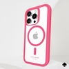 image:imagekate spade new york iPhone 16 Pro Case  Cherry Dot Gems  Compatible with MagSafe  Lightweight Designer Case for iPhone 16 Pro with AntiScratch Coating and Cherry Dot DesignPom Pom Pink