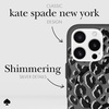 image:imagekate spade new york iPhone 16 Pro Case  Cherry Dot Gems  Compatible with MagSafe  Lightweight Designer Case for iPhone 16 Pro with AntiScratch Coating and Cherry Dot DesignCity Leopard Black