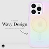 image:imagekate spade new york iPhone 16 Pro Case  Cherry Dot Gems  Compatible with MagSafe  Lightweight Designer Case for iPhone 16 Pro with AntiScratch Coating and Cherry Dot DesignWavy Opal Iridescent