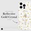 image:imagekate spade new york iPhone 16 Pro Max Case  Liquid Glitter Iridescent  Compatible with MagSafe  Lightweight Designer Case for iPhone 16 Pro Max with Liquid Glitter Iridescent DesignSunshine Floral Gems