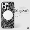 image:imagekate spade new york iPhone 16 Pro Max Case  Liquid Glitter Iridescent  Compatible with MagSafe  Lightweight Designer Case for iPhone 16 Pro Max with Liquid Glitter Iridescent DesignCity Leopard Black
