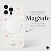 image:imagekate spade new york iPhone 16 Pro Max Case  Liquid Glitter Iridescent  Compatible with MagSafe  Lightweight Designer Case for iPhone 16 Pro Max with Liquid Glitter Iridescent DesignHollyhock Cream Floral