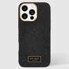 image:imagekate spade new york iPhone 16 Pro Max Case  Liquid Glitter Iridescent  Compatible with MagSafe  Lightweight Designer Case for iPhone 16 Pro Max with Liquid Glitter Iridescent DesignCrystal Pave Nightfall