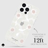 image:imagekate spade new york iPhone 16 Pro Max Case  Liquid Glitter Iridescent  Compatible with MagSafe  Lightweight Designer Case for iPhone 16 Pro Max with Liquid Glitter Iridescent DesignHollyhock Cream Floral