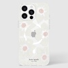 image:imagekate spade new york iPhone 16 Pro Max Case  Liquid Glitter Iridescent  Compatible with MagSafe  Lightweight Designer Case for iPhone 16 Pro Max with Liquid Glitter Iridescent DesignHollyhock Cream Floral