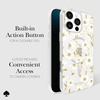 image:imagekate spade new york iPhone 16 Pro Max Case  Liquid Glitter Iridescent  Compatible with MagSafe  Lightweight Designer Case for iPhone 16 Pro Max with Liquid Glitter Iridescent DesignSunshine Floral Gems