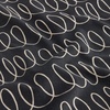 image:imagekate spade new york in The Loop Cloth Napkins 4Pack Set 100 Cotton Machine Washable BlackBeige 20x20BlackBeige