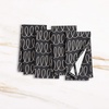 image:imagekate spade new york in The Loop Cloth Napkins 4Pack Set 100 Cotton Machine Washable BlackBeige 20x20BlackBeige