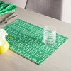 image:imagekate spade new york in The Loop Placemats 4Pack Set Reversible 100 Cotton Machine Washable BlackBeige 13x19GreenCream