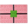image:imagekate spade new york in The Loop Placemats 4Pack Set Reversible 100 Cotton Machine Washable BlackBeige 13x19Rose PinkRed