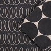 image:imagekate spade new york in The Loop amp Joy Dot Reversible Table Runner 100 Cotton Machine Washable CreamNavy Blue 15x72BlackBeige