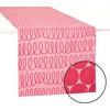 image:imagekate spade new york in The Loop amp Joy Dot Reversible Table Runner 100 Cotton Machine Washable CreamNavy Blue 15x72Rose PinkRed