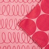 image:imagekate spade new york in The Loop amp Joy Dot Reversible Table Runner 100 Cotton Machine Washable CreamNavy Blue 15x72Rose PinkRed