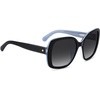 image:imagekate spade new york unisexadult Ks Wenona 2GS Square SunglassesBlack Blue