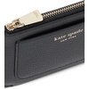 image:imagekate spade new york womens Ava Pebbled Leather Coin Card Case WristletBlack