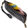 image:imagekate spade new york womens Ava Pebbled Leather Coin Card Case WristletBlack
