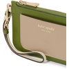 image:imagekate spade new york womens Ava Pebbled Leather Coin Card Case WristletColorblocked Jungle Vine Multi