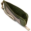 image:imagekate spade new york womens Ava Pebbled Leather Coin Card Case WristletColorblocked Jungle Vine Multi