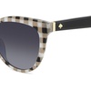 image:imagekate spade new york womens DaeshaS Cat Eye Cat Eye SunglassesWhite Black Pattern