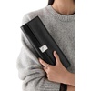 image:imagekate spade new york womens Deco Fine Grain Leather Soft Mini ShoulderGlazed Black
