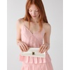 image:imagekate spade new york womens Deco Fine Grain Leather Soft Mini ShoulderSatin Cream