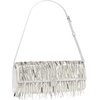 image:imagekate spade new york womens Deco Fine Grain Leather Soft Mini ShoulderSilver Embellished Fringe