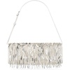 image:imagekate spade new york womens Deco Fine Grain Leather Soft Mini ShoulderSilver Embellished Fringe