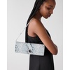 image:imagekate spade new york womens Deco Fine Grain Leather Soft Mini ShoulderSnake Embossed Pale Sapphirine