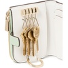image:imagekate spade new york womens Devin Saffiano Leather Key HolderPistachio Ice