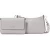 image:imagekate spade new york womens Double Up Colorblocked Pebbled Leather CrossbodyNimbus Grey