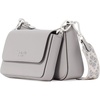 image:imagekate spade new york womens Double Up Colorblocked Pebbled Leather CrossbodyNimbus Grey
