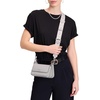 image:imagekate spade new york womens Double Up Colorblocked Pebbled Leather CrossbodyNimbus Grey