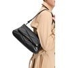 image:imagekate spade new york womens Grace Fine Grain Leather Convertible Shoulder BagQuilted Black