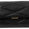image:imagekate spade new york womens Grace Fine Grain Leather Convertible Shoulder BagQuilted Black