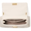 image:imagekate spade new york womens Grace Fine Grain Leather Convertible Shoulder BagQuilted Cream