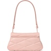 image:imagekate spade new york womens Grace Fine Grain Leather Convertible Shoulder BagQuilted Rose Smoke