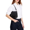image:imagekate spade new york womens Hudson Pebbled Leather Flap Shoulder BagBlack