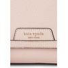 image:imagekate spade new york womens Hudson Pebbled Leather Flap Shoulder BagColorblocked Rose Smoke Multi