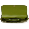 image:imagekate spade new york womens Hudson Pebbled Leather Flap Shoulder BagJungle Vine