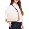 image:imagekate spade new york womens Hudson Pebbled Leather Flap Shoulder BagParchment Multi