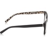 image:imagekate spade new york womens Kate Spade Female Optical Style Dollie Rectangular Reading GlassesBlack Leopard
