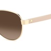 image:imagekate spade new york womens Ks Polina 2GS Aviator SunglassesGold Beige